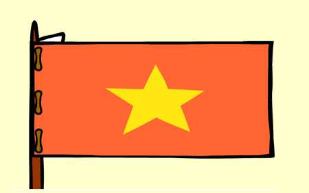 Năm 2024 đến rồi, hãy cùng tô đẹp cảnh quan đường phố bằng các lá cờ tổ quốc được cắt dán tỉ mỉ. Đây không chỉ là một hoạt động đơn giản mà còn là một cách để khơi dậy tinh thần yêu nước của mọi người. Hình ảnh các lá cờ đầy màu sắc và sống động sẽ làm cho tất cả chúng ta cảm thấy tự hào vì là công dân của Việt Nam.