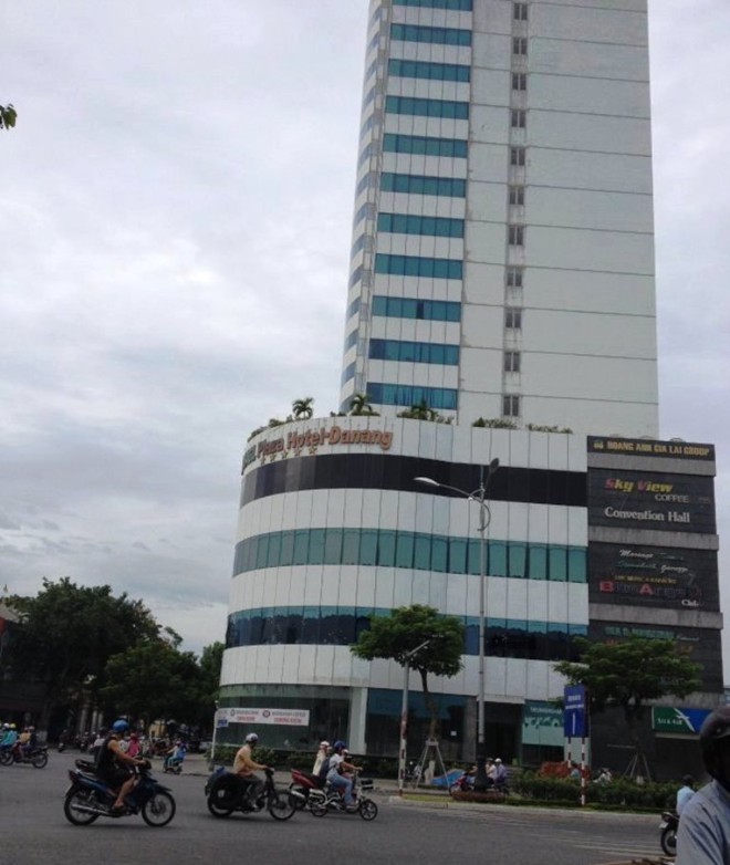 Tòa nhà khách sạn Hoàng Anh Gia Lai Đà Nẵng.