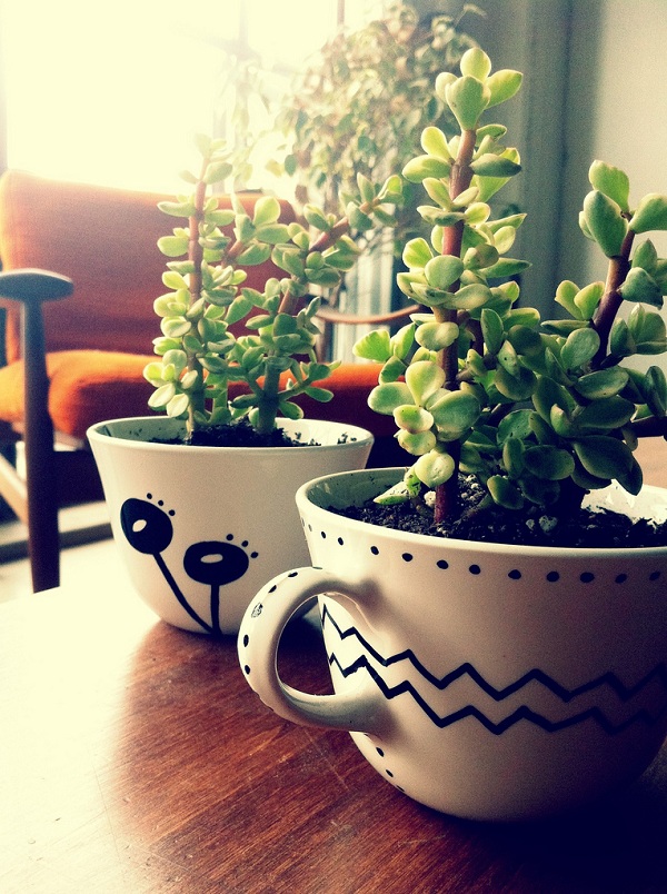 Nhà đẹp vườn xinh nhờ... ấm chén Nhà đẹp vườn xinh nhờ... ấm chén