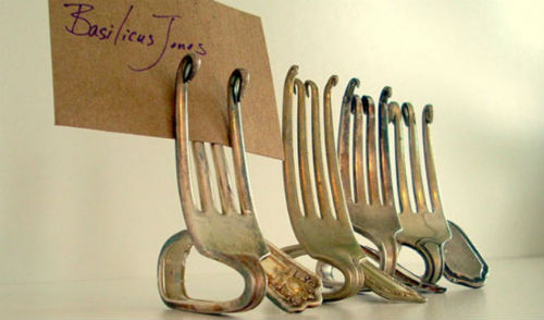 Ý tưởng décor sáng tạo với thìa và dĩa Ý tưởng décor sáng tạo với thìa và dĩa