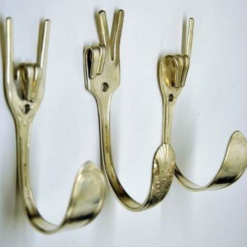 Ý tưởng décor sáng tạo với thìa và dĩa Ý tưởng décor sáng tạo với thìa và dĩa