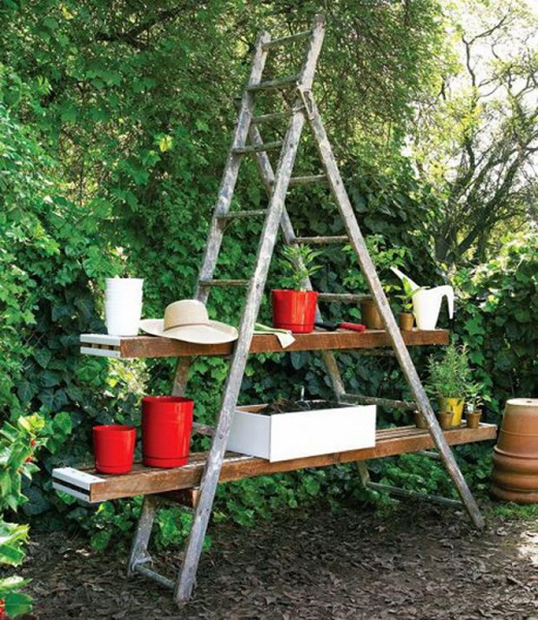 Sự &ldquo;t&aacute;i xuất&rdquo; bất ngờ của những chiếc thang cũ