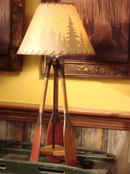 Décor nhà ấn tượng với mái chèo Décor nhà ấn tượng với mái chèo