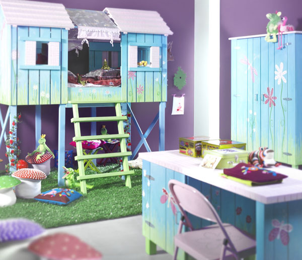 Giường cho b&eacute; (P.3) - Nơi "tr&uacute; ẩn" th&uacute; vị 