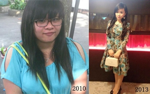 Sự thay đổi của Kim Khánh sau khi giảm cân khiến nhiều người kinh ngạc.