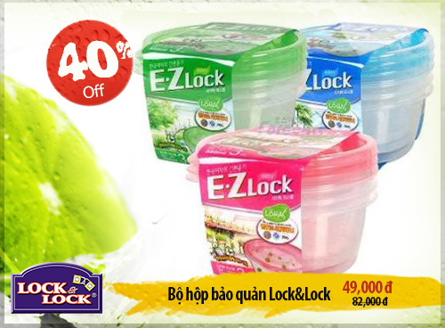 Ưu đ&atilde;i 55% - Lock&Lock sẻ chia &acirc;u lo c&ugrave;ng bạn 5