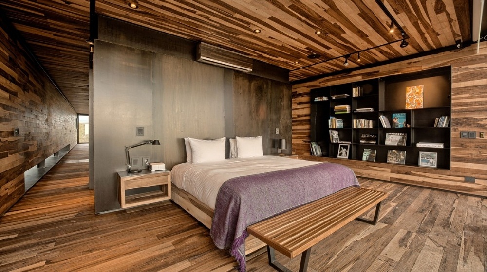 Phòng ngủ với nội thất gỗ - sức cuốn hút từ vẻ mộc mạc, ấm cúng