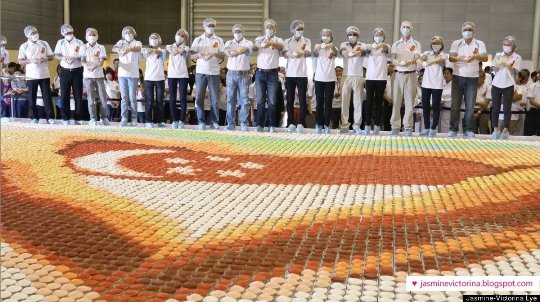 Mô hình bánh nướng lớn nhất thế giới 