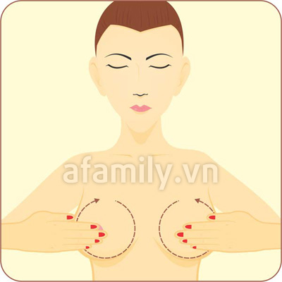 Hướng dẫn massage núm vú để 