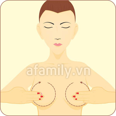 Hướng dẫn massage núm vú để 