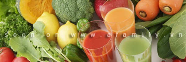 Sự thật về nước trái cây và rau củ