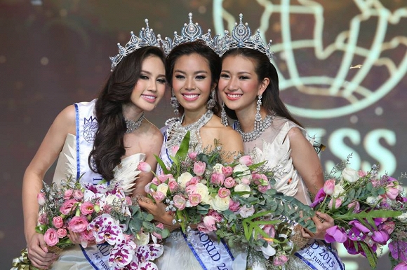 Hoa hậu Thế giới Th&aacute;i Lan 2015 lộ diện 4