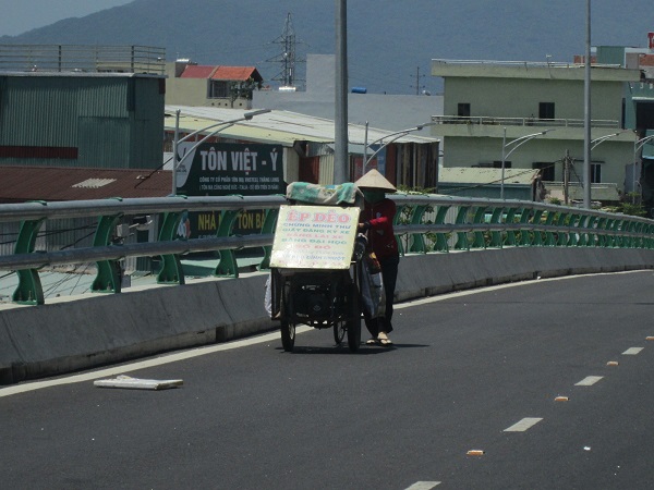 mưu sinh, nắng nóng, Đà Nẵng