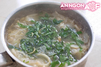 Canh m&iacute;t non lạ miệng m&agrave; ngon 