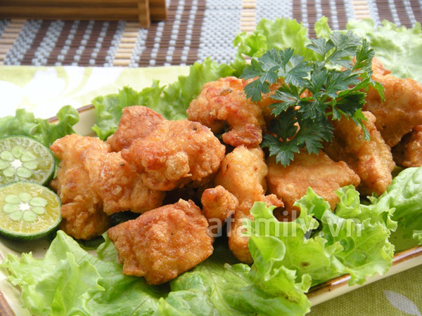 Chicken karaage - Gà chiên kiểu Nhật 