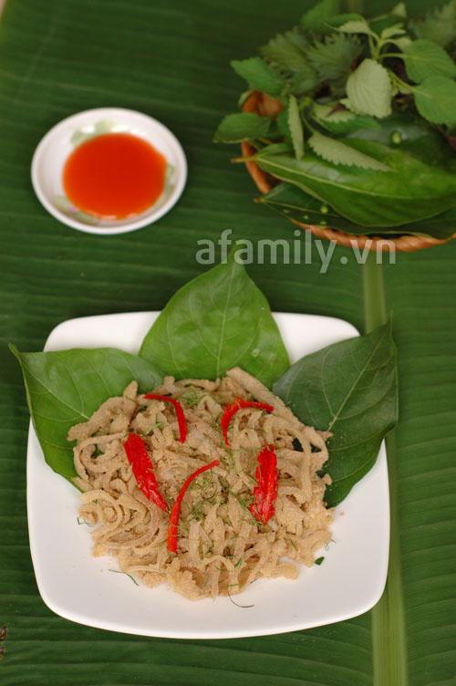 Nem bì tự làm vừa ngon vừa an toàn 