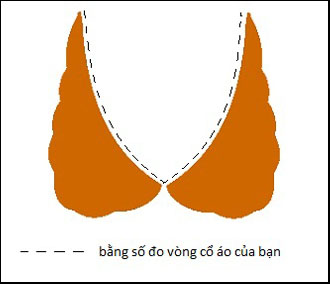 Tự làm cổ áo rời thời trang, tiện dụng