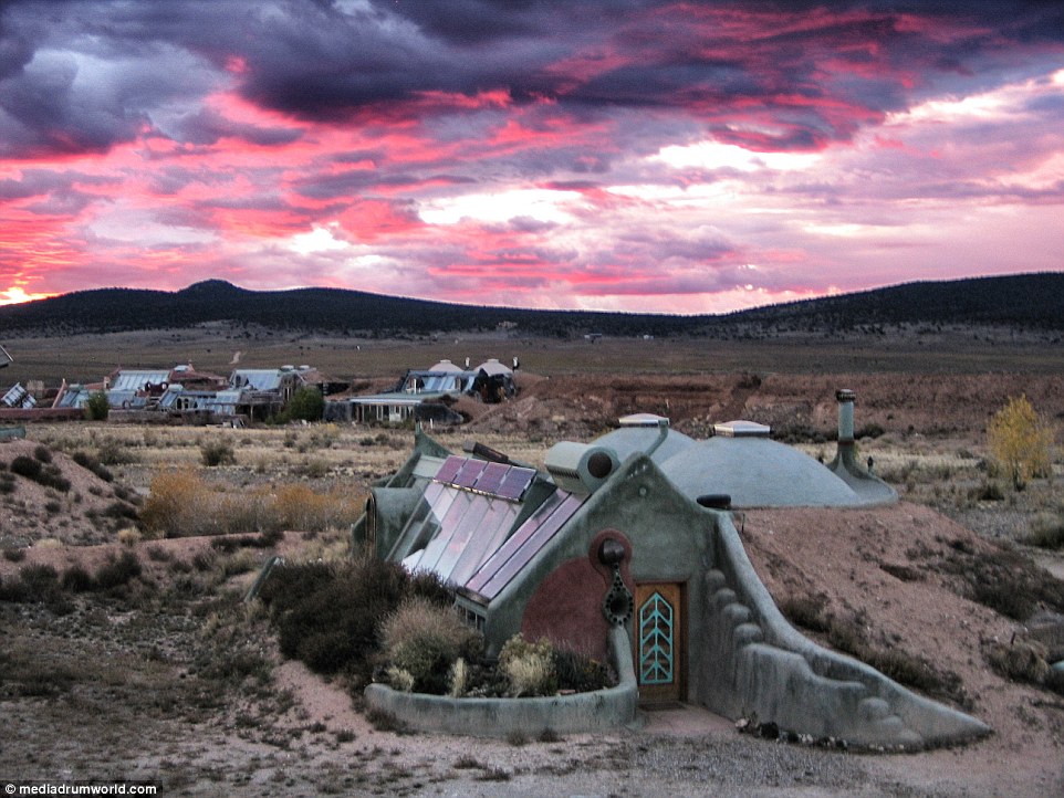 These $1.5million eco houses built in New Mexico can help protect their inhabitants during a natural or military disaster 