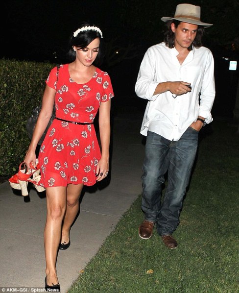 Katy Perry và John Mayer lại bị bắt gặp bên nhau