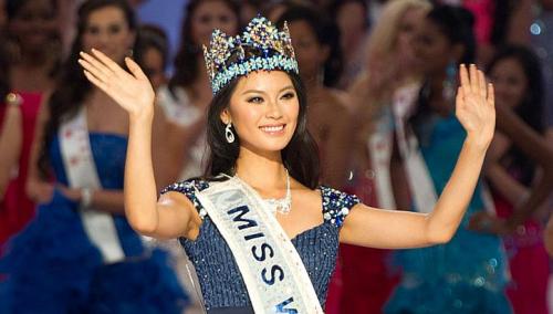Người đẹp Trung Quốc giành ngôi Hoa hậu Thế giới 2012 