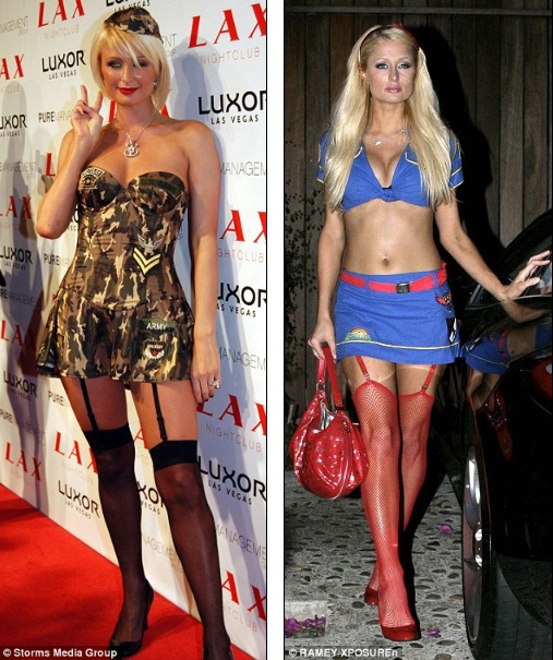 Paris Hilton khoe dáng chuẩn với trang phục Halloween 6