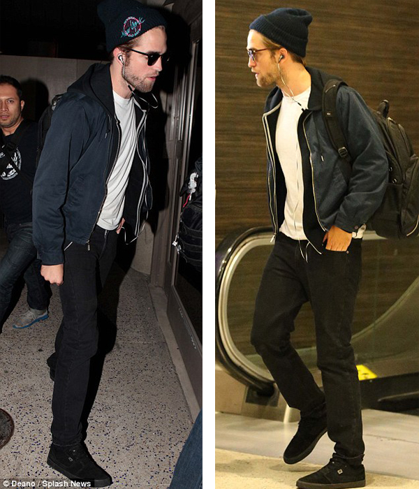 Robert Pattinson lạnh lùng một mình rời Los Angeles 4