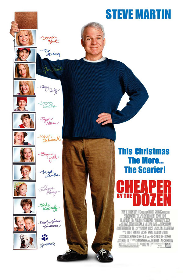 Phim HBO, Star Movies ngày 7/8: Cheaper By The Dozen