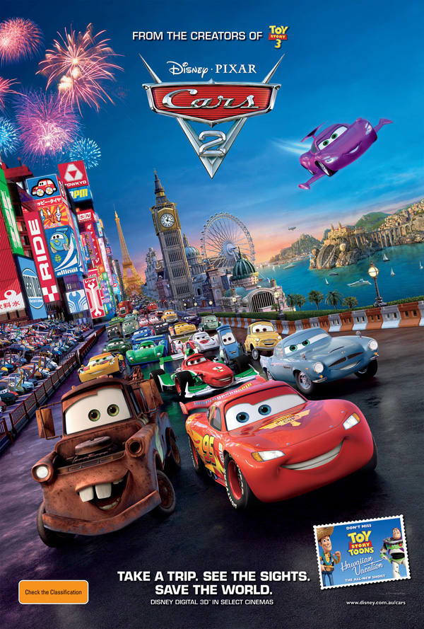 Phim HBO, Star Movies ngày 27/8: Cars 2