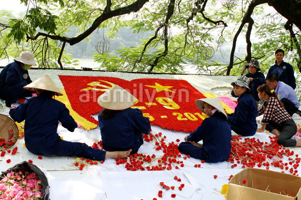 Hà Nội trang hoàng đón Quốc khánh 2/9