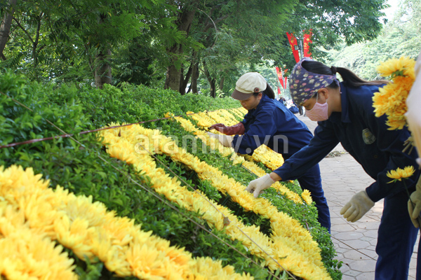 Hà Nội trang hoàng đón Quốc khánh 2/9