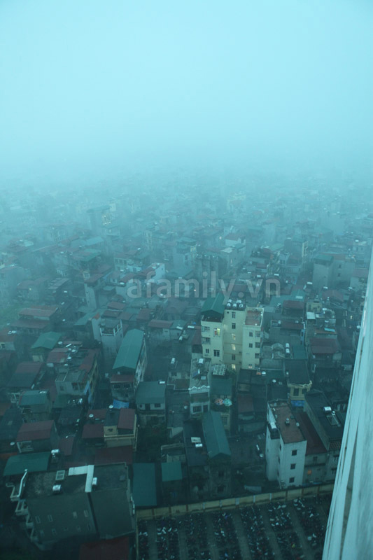 B&atilde;o số 5 về, H&agrave; Nội mưa d&ocirc;ng lớn từ 4h chiều