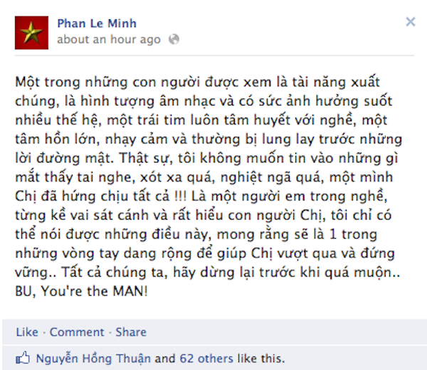 Scandal The Voice - Thu Minh thấy 
