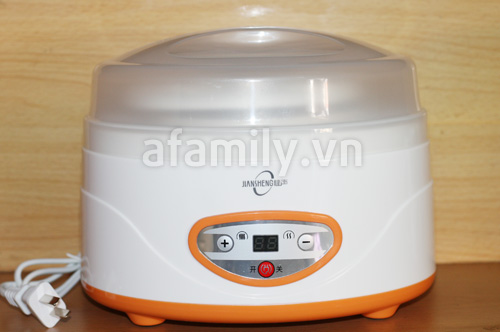 Bé ăn khỏe với máy hâm sữa và thức ăn Yogurt Maker