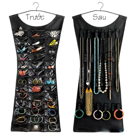 Váy treo trang sức 2 mặt  Hanging Jewelry Organizer 