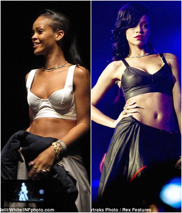 Rihanna ép vòng 1 đến nghẹt thở 2