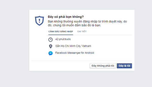 Tài khoản của chúng tôi bị người lạ truy cập sau khoản gần 1 tiếng tiến hành hack like