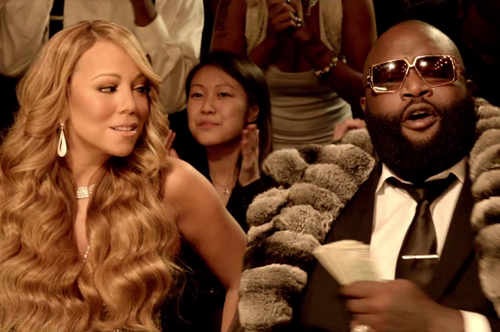 Mariah Carey khoe đường cong trên đài boxing