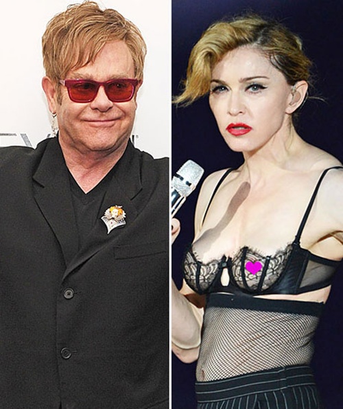 Madonna đáp trả chỉ trích của Elton John bằng 