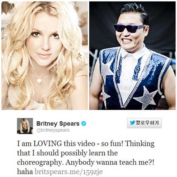 Psy dạy Britney điệu nhảy ngựa