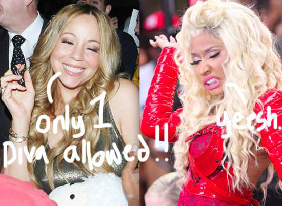 Mariah Carey ganh ghét đàn em Nicki Minaj