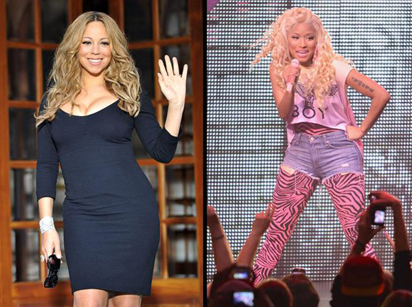 Mariah Carey ganh ghét đàn em Nicki Minaj
