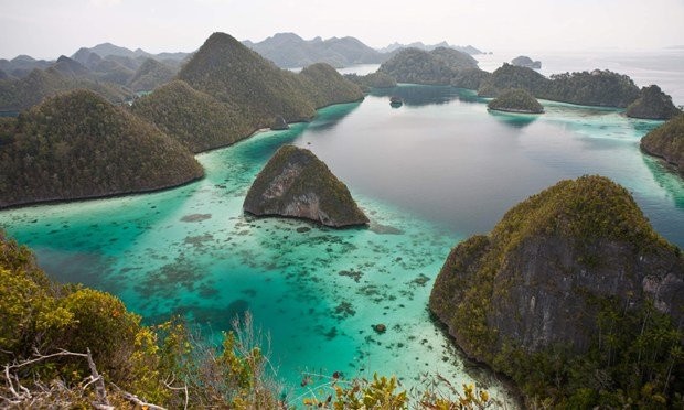 12. Thám hiểm rừng già, Papua New Guinea và Indonesia: Chuyến hành trình khám phá dòng sông Sepik, điểm tham quan các loài chim Thiên Đường và gặp gỡ bộ tộc người New Guinea trong thời gian 25 ngày được thực hiện bởi Tổ chức Aurora Expeditions.  Đặc biệt, đến đây bạn nên thực hiện chuyến du lịch qua quần đảo Raja Ampat, nơi chiếm giữ 75% rạn san hô và một số loài cá trên thế giới, bao gồm cá Manta và những loài kỳ quặc như cá mập thảm.  Ngoài ra, bạn có thể tham quan quần đảo Spice trước khi kết thúc hành trình tại thành phố Darwin của Úc.