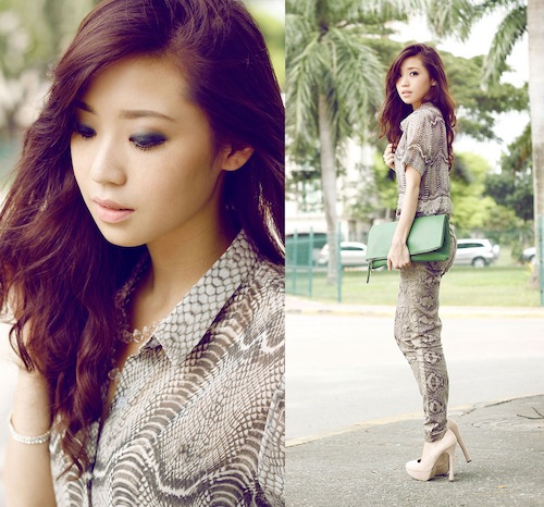 Street-style năng động đầu thu của ph&aacute;i đẹp ch&acirc;u &Aacute;