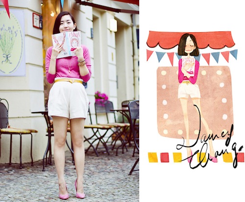 Street-style năng động đầu thu của ph&aacute;i đẹp ch&acirc;u &Aacute;