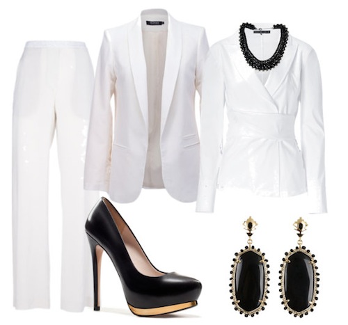 Diện suit trắng đẹp như Thu Minh, Thanh Hằng Diện suit trắng đẹp như Thu Minh, Thanh Hằng