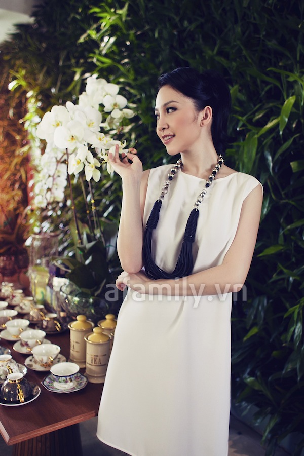 Ngắm vẻ đẹp rạng ngời sau khi sinh của Linh Nga 3