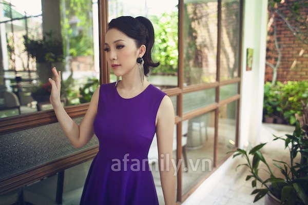 Ngắm vẻ đẹp rạng ngời sau khi sinh của Linh Nga 8