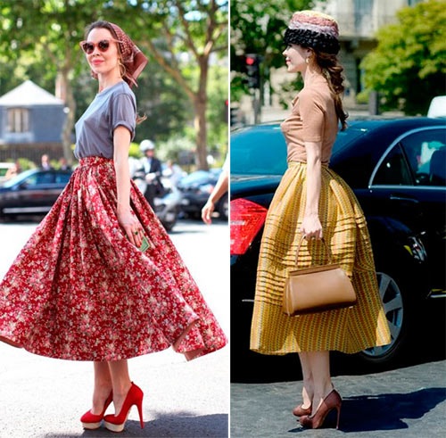 TIPS Mix chân váy vintage CỔ ĐIỂN vừa TÔN DÁNG mà không LỖI THỜI