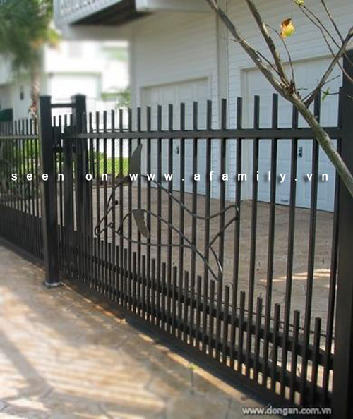 Các kiểu hàng rào phù hợp cho nhà ống