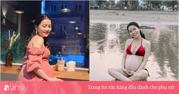 Mẹ 8x mang bầu lần 2 vẫn đẹp rạng ngời, chỉ tăng vỏn vẹn 8kg và vẫn đi ''quẩy'' cùng hội chị em đến tận ngày đi đẻ